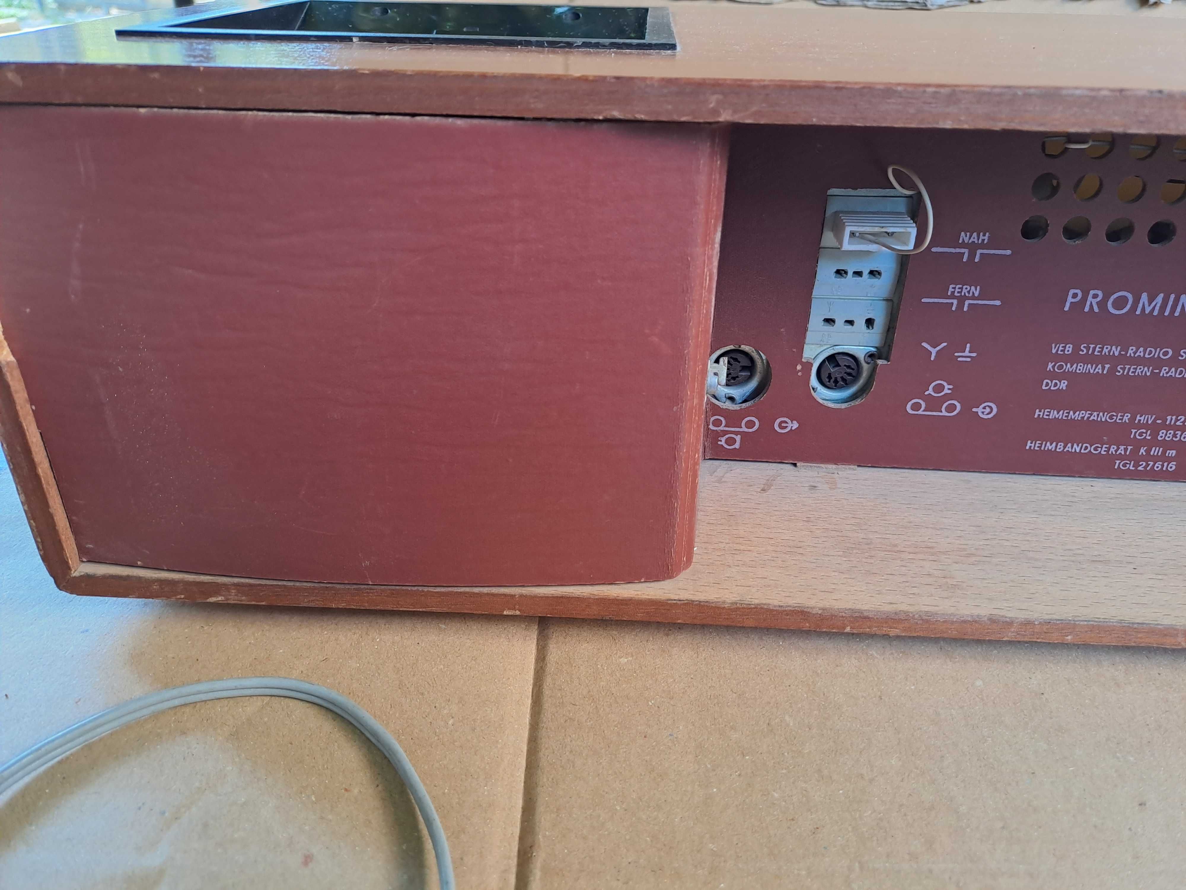 Radio casetofon Prominent Duo 200 functional an 1974