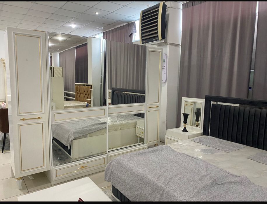 Мебель спальни жақсы күйде көп пайдаланбаған