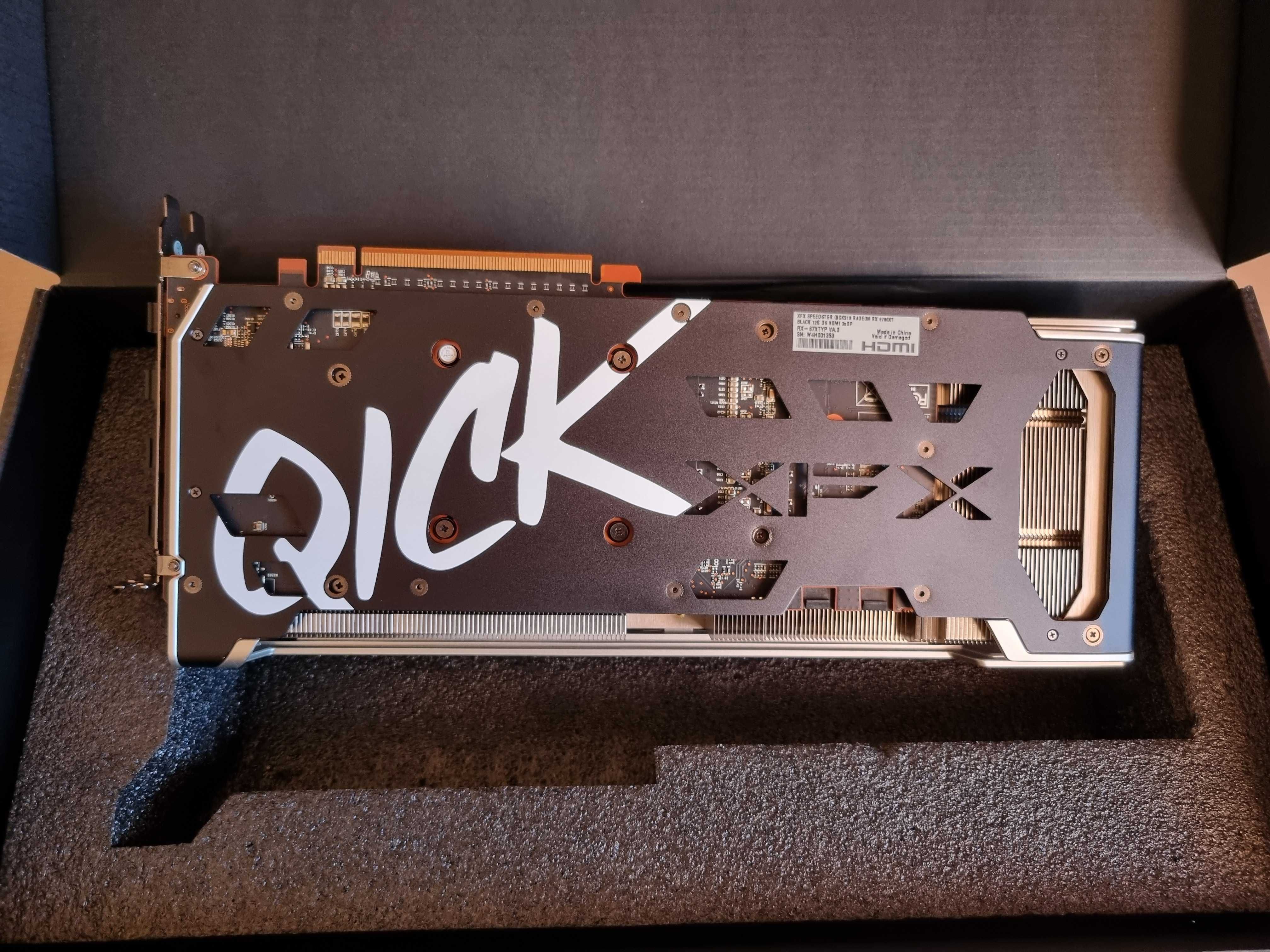 XFX Speedster QICK 319 AMD Radeon RX 6700 XT BLACK