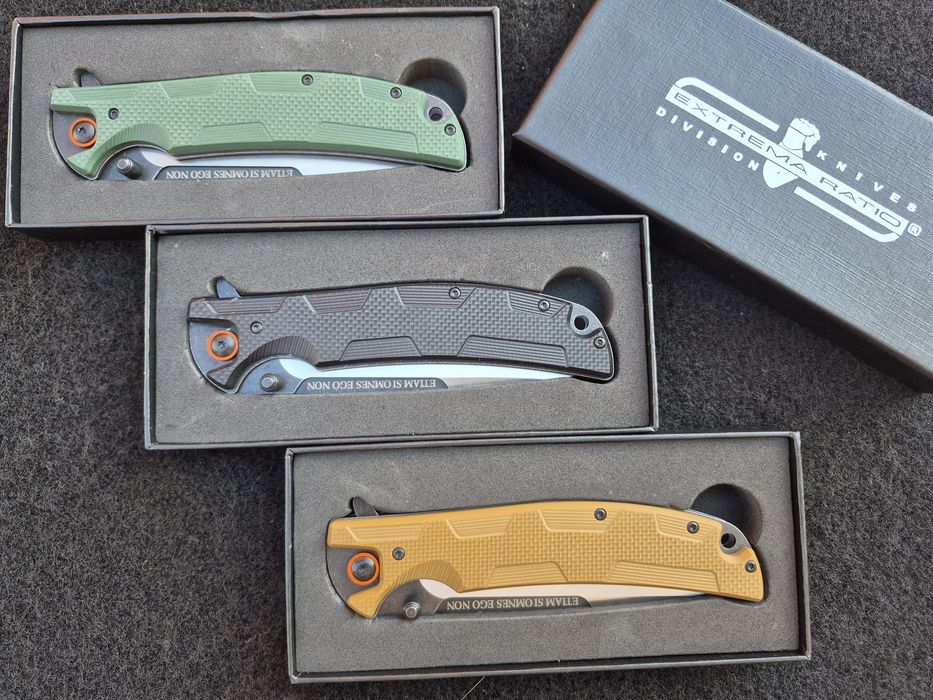 Сгъваем нож EXTREMA RATIO C247, flipper,D2,три цвята