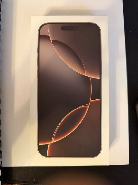 Iphone 16 pro max 512gb desert  titanium stare 10/10