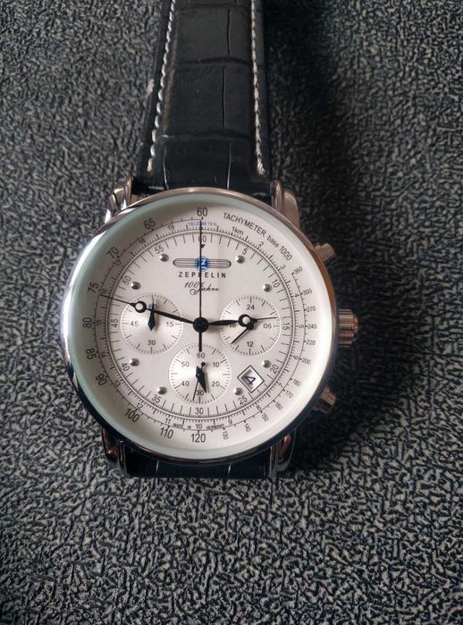 Мъжки ретро бизнес часовник Zeppelin 100 Jahre Zeppelin 7680-2