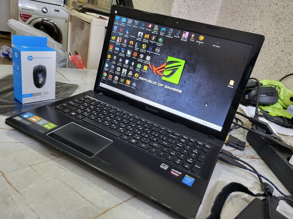 Игровой ноутбук Core i7/4700MQ Lenovo мощный