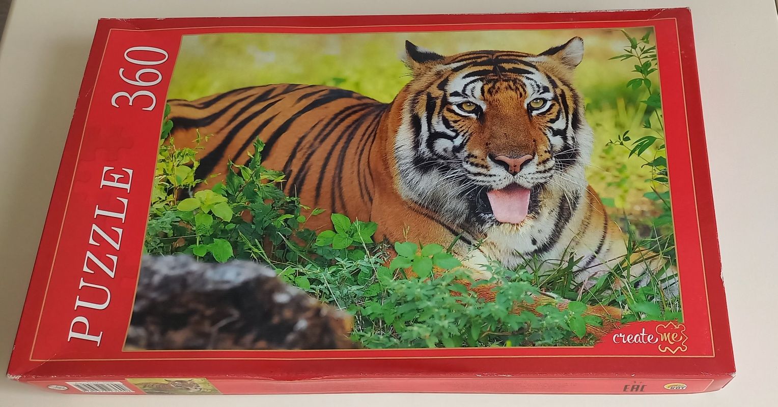 Продам пазл  "Красивый тигр"