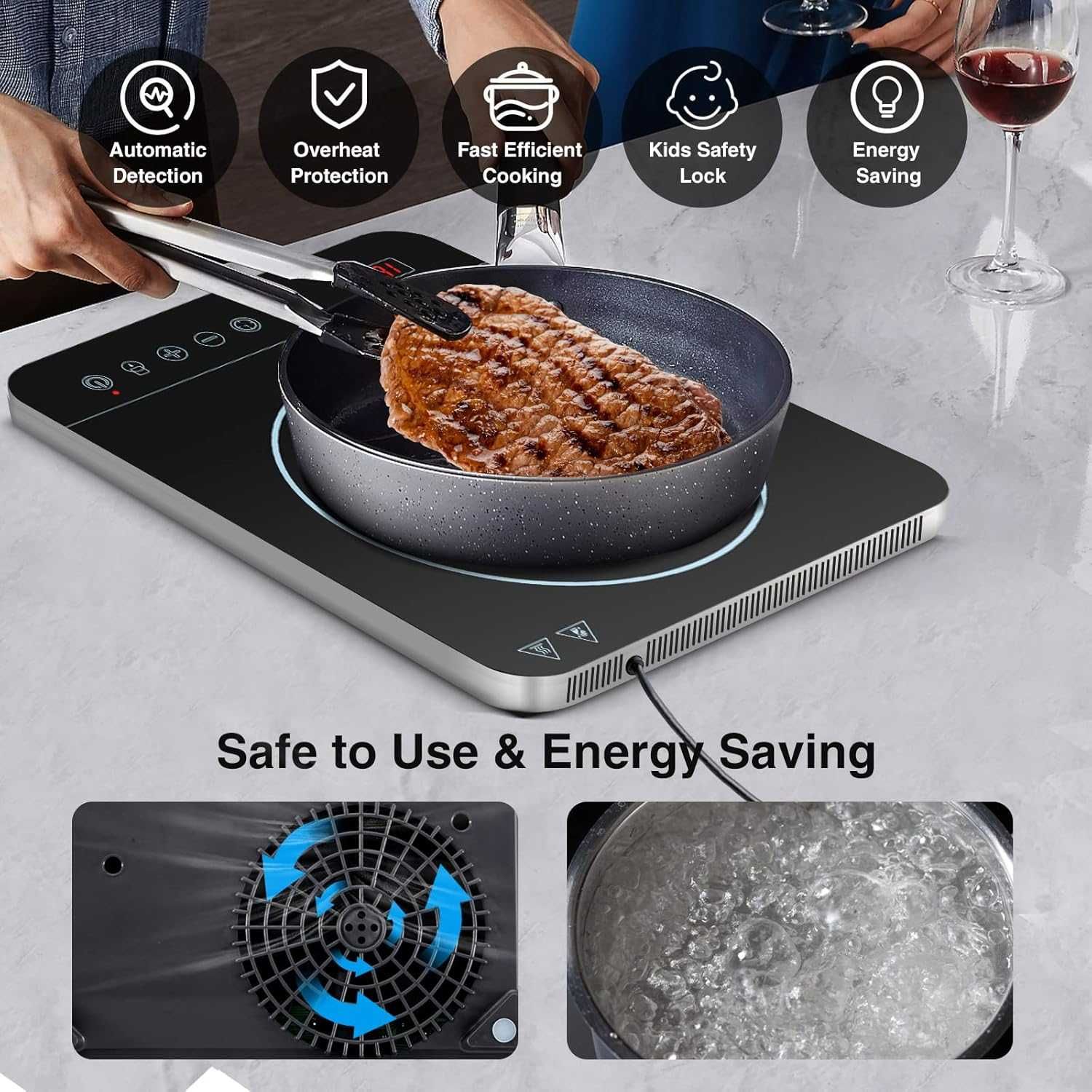 Индукционен котлон Aobosi Induction Hob,Гаранция
