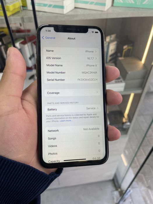 Iphone x 64 gb yaxwii