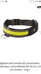 Zgarda caini, banda LED, acumulator, marimea L, Zoofari