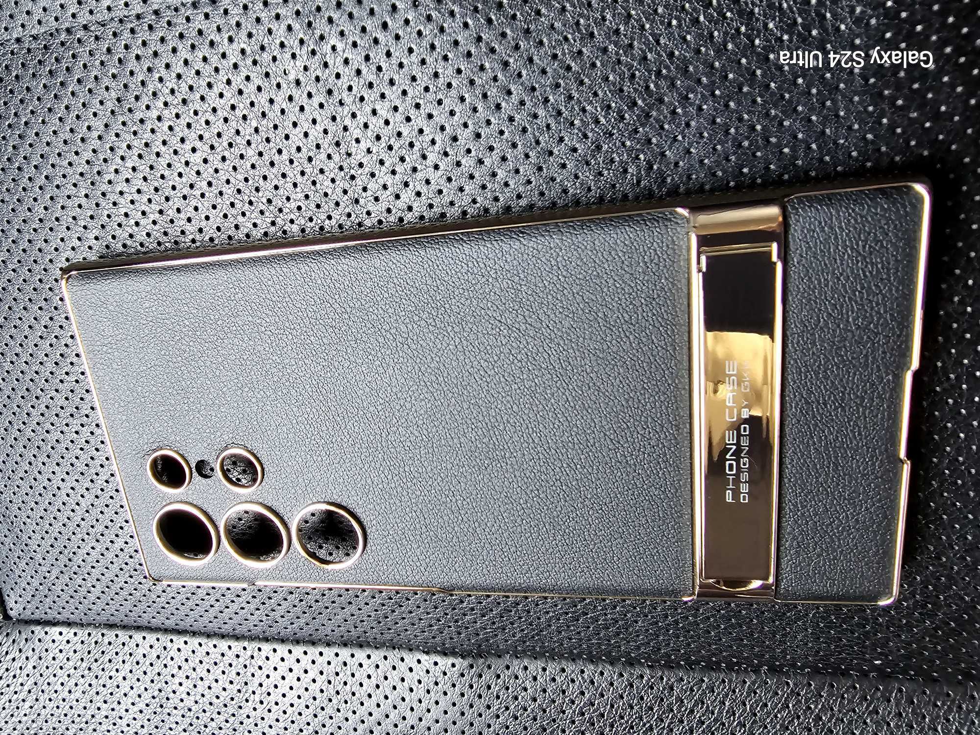 Кожен,луксозен и стилен 
калъф за Samsung S24Ultra  страхотно качество