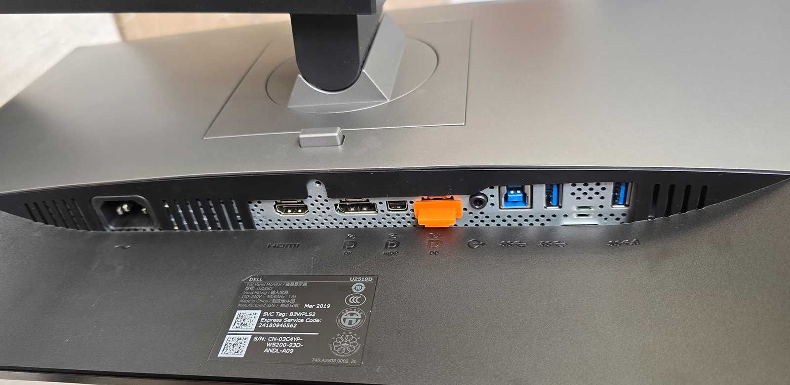 Монитор 25" Dell UltraSharp U2518D