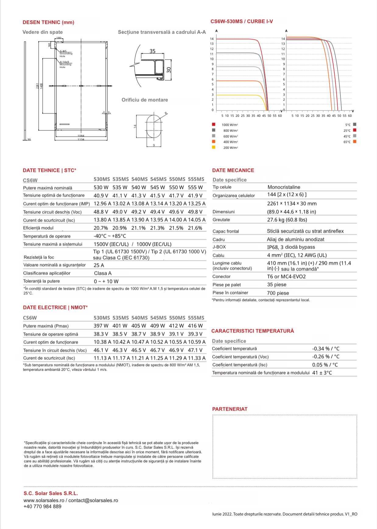 Panouri fotovoltaice Canadian Solar 405 w - Hiku6