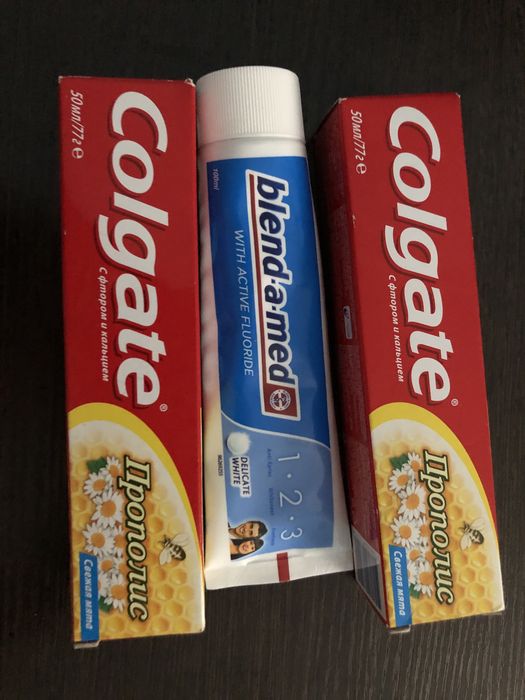 Продам зубные пасты Colgate/Blend-a-med