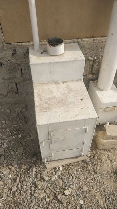 Газ печка.. и угольный  печка