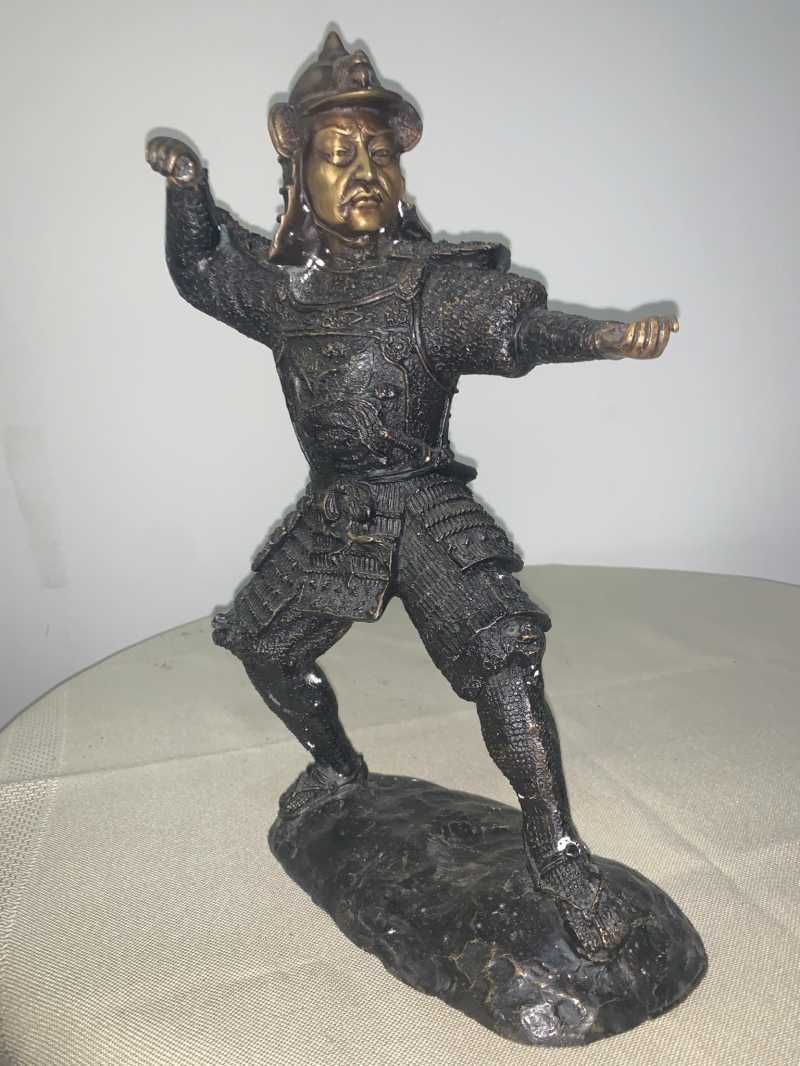 Statuie Samurai din bronz