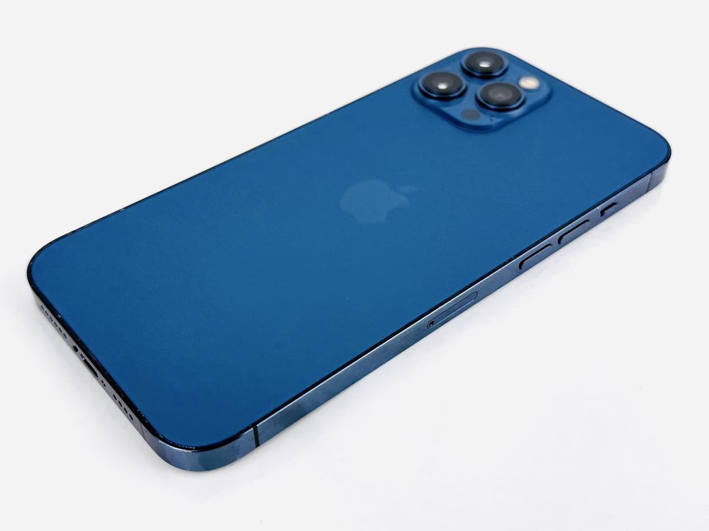 Apple iPhone 12 Pro Max 256GB Pacific Blue 100% Батерия! Гаранция!