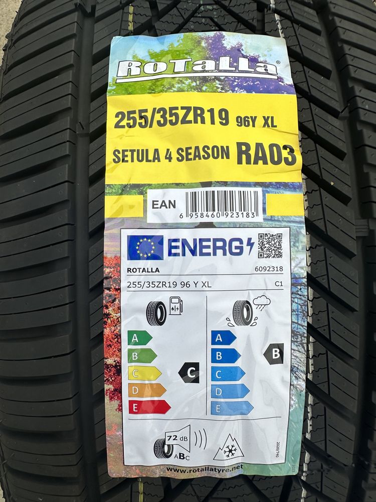 Всесезонен спорт пакет ROTALLA 225/40R19 93Y XL 255/35R19 96Y XL