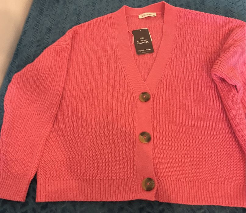 Дамска розова жилетка