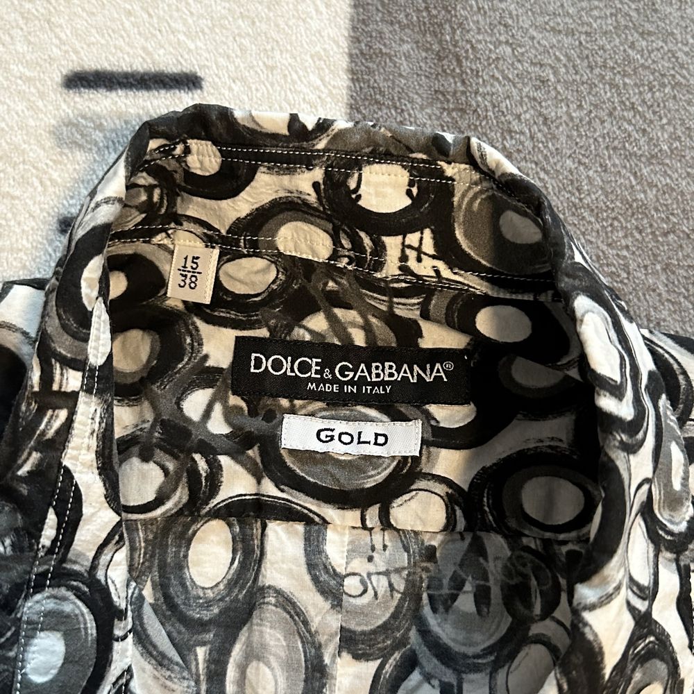 Camasa Dolce Gabbana gold 100% originala