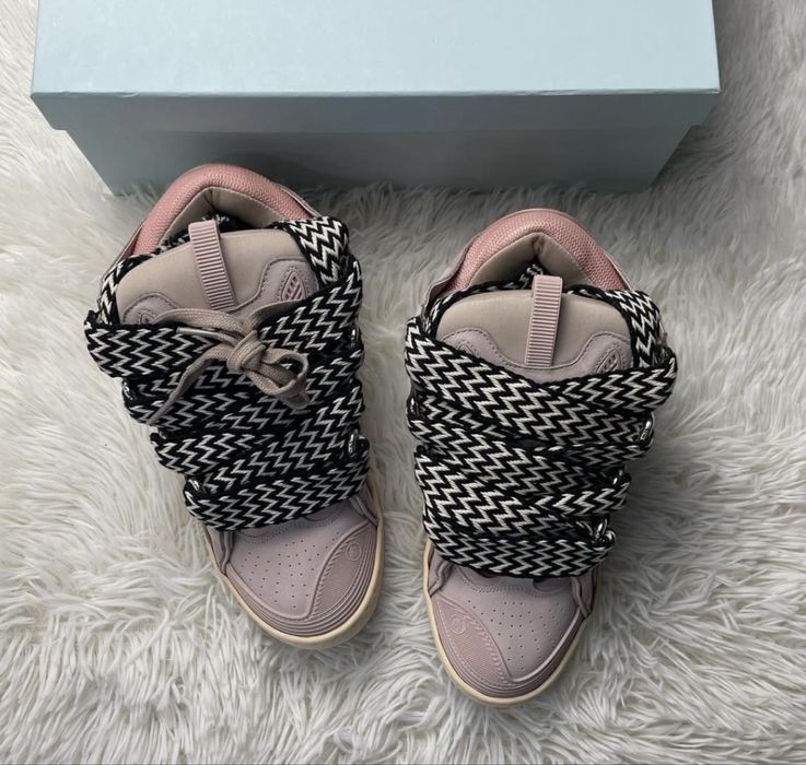 adidasi sneakers lanvin curb pink