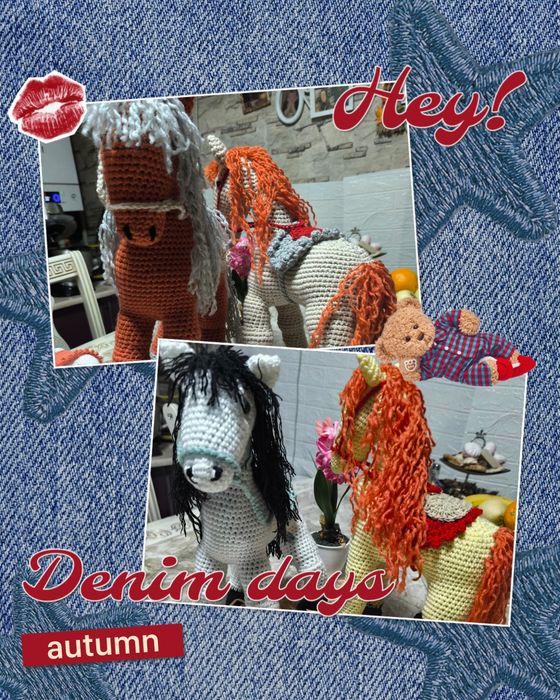 Игрушки ручной работы.