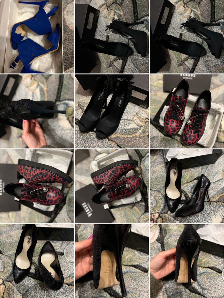 Дамски обувки Zanotti , GUESS 38 , versace , dsquared 2 , chanel