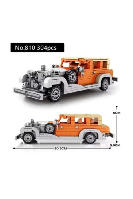 Macheta tip Lego constructii masina DIY – 304 piese Building Block Car