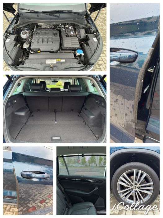 Skoda Kodiaq L&K 190cp 4x4 Led Camere 360 Carlig 7 Locuri