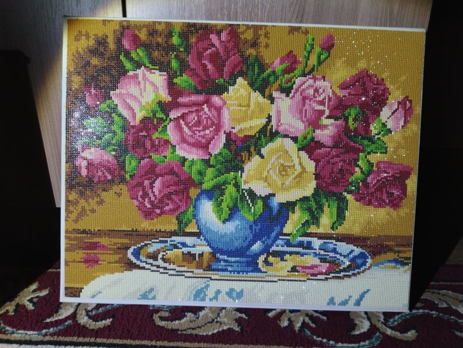 Готовая алмазная мозаика для интерьера