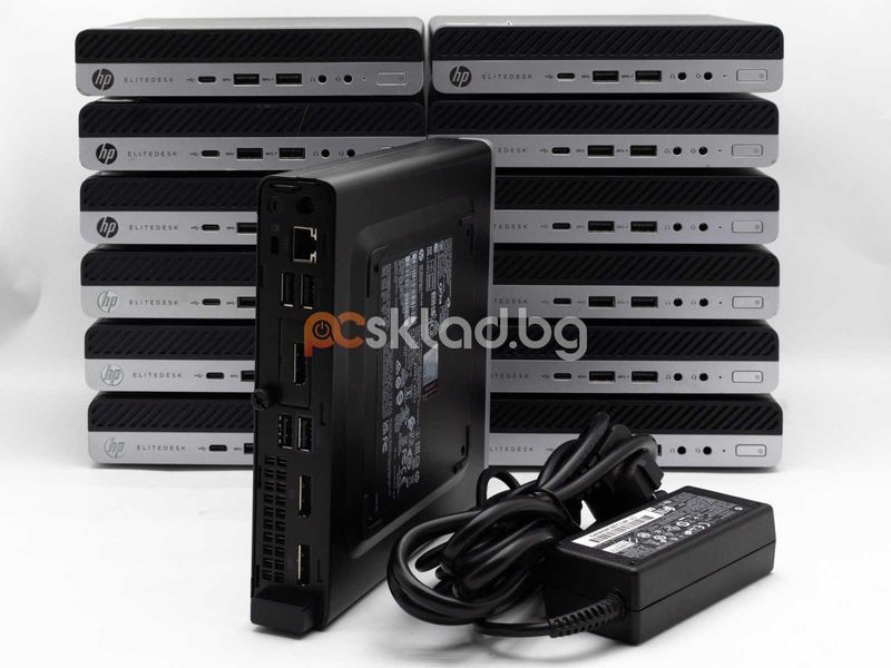 Мини Компютър HP Elitedesk 800 G5 I5-9500T/8GB/256GB Wi-Fi Bluetooth