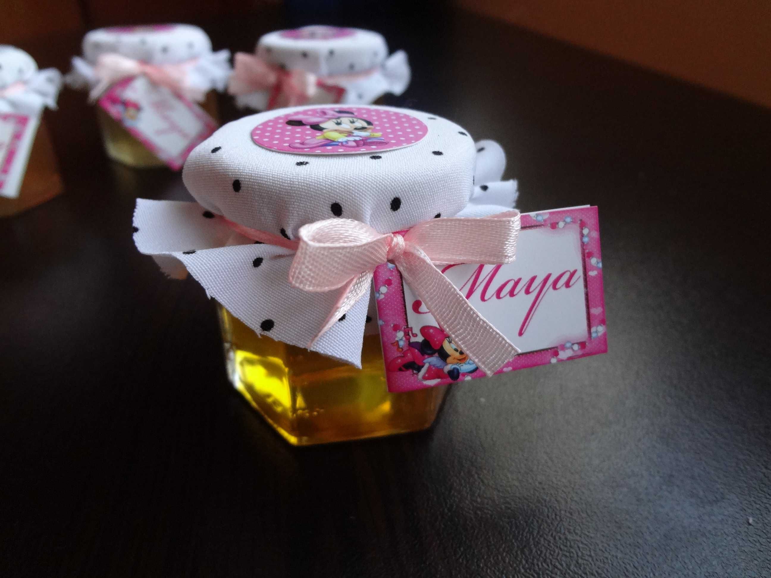 Marturii borcanele miere nunta , botez
