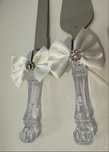 Set tacamuri elegante pentru tort nunta