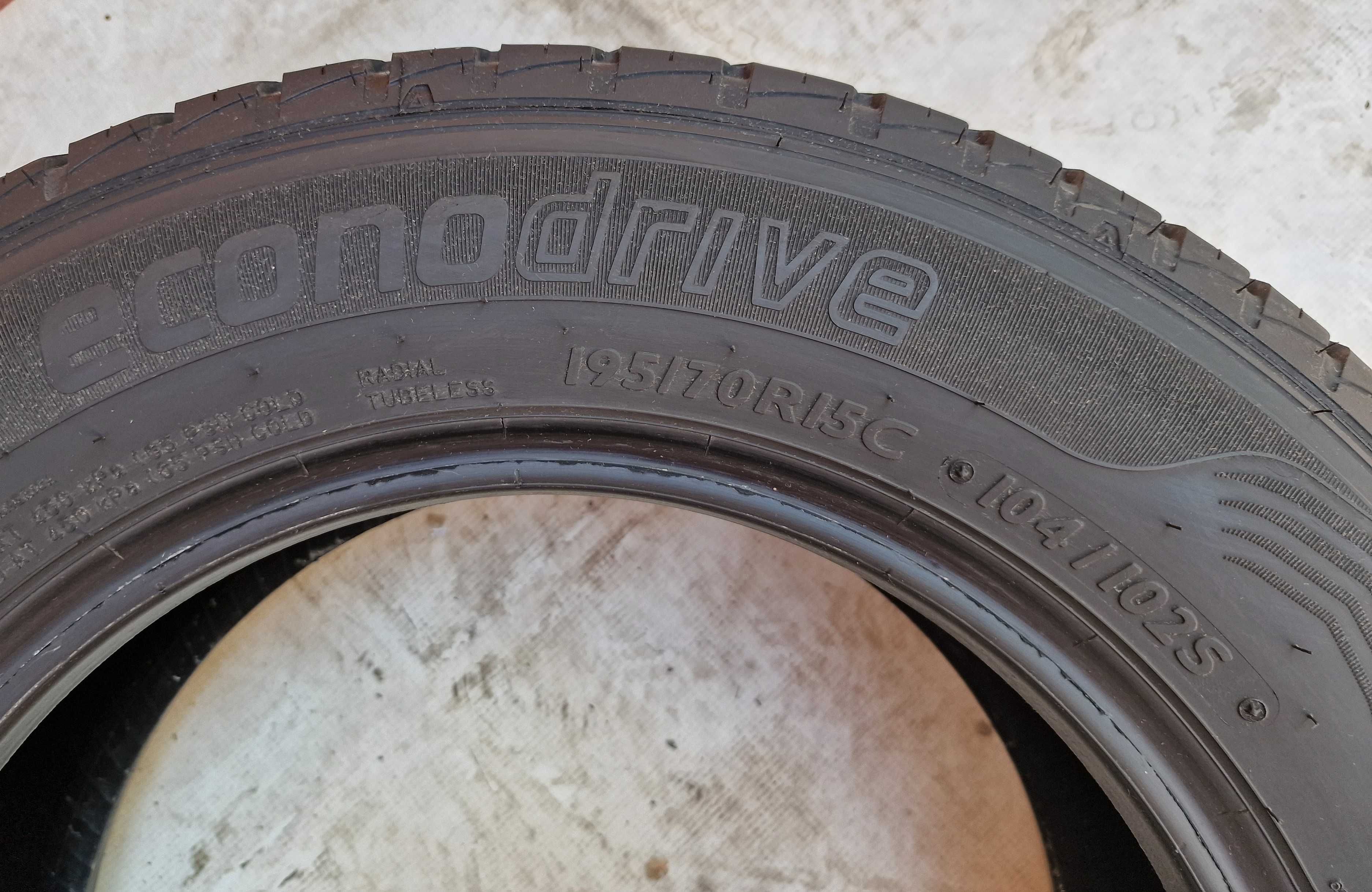 Anvelope 195/70/15C vara DUNLOP Econodrive