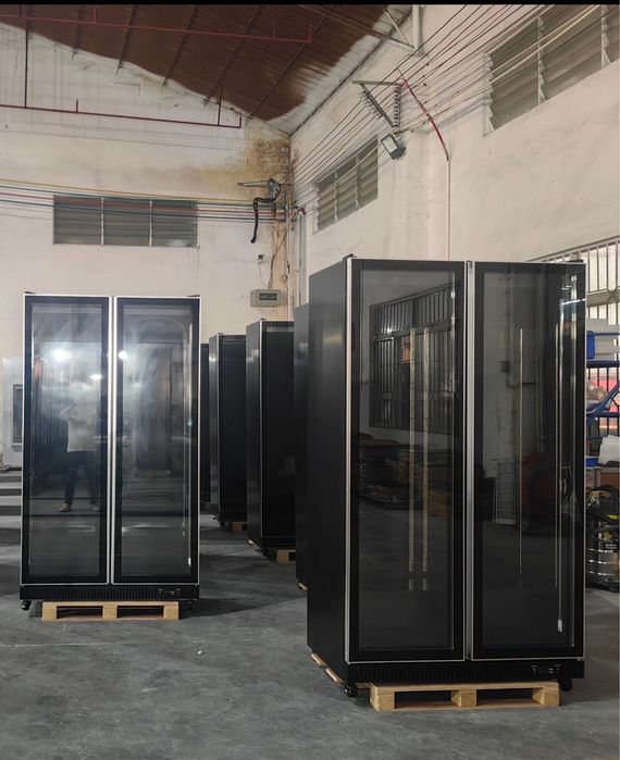 Vitrina frigorifica verticala cu 2 usi racire prin ventilatie
