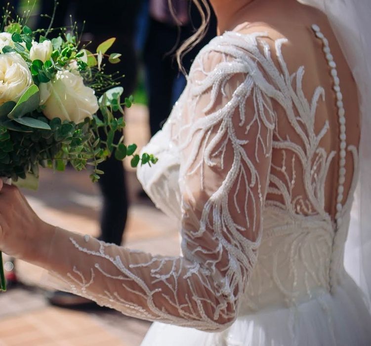 Rochie mireasă (voal și diademă cadou)