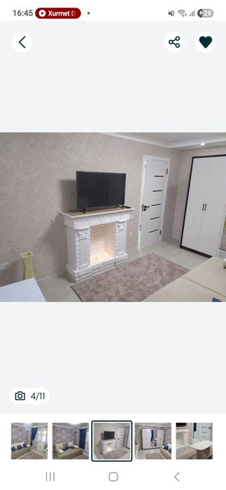 Сдаётся 1-шка в Мирзо-Улугбекском районе 1/2/5 уютная светлая срочно.