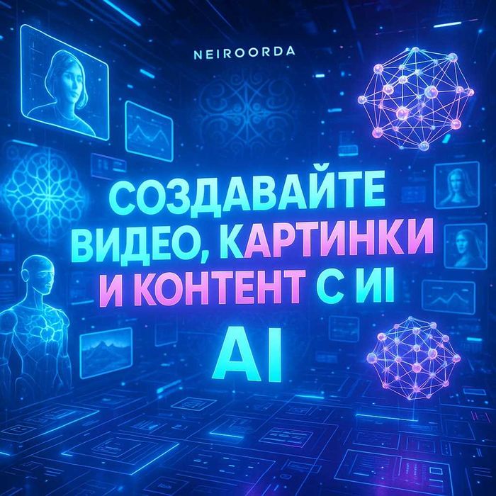 Обучение нейросетям в Алматы и онлайн — зарабатывайте с ИИ