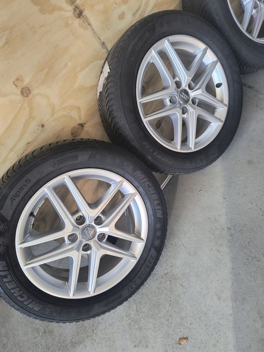 Set jante OEM Audi R17 A4 allroad după 2016  225 55 17