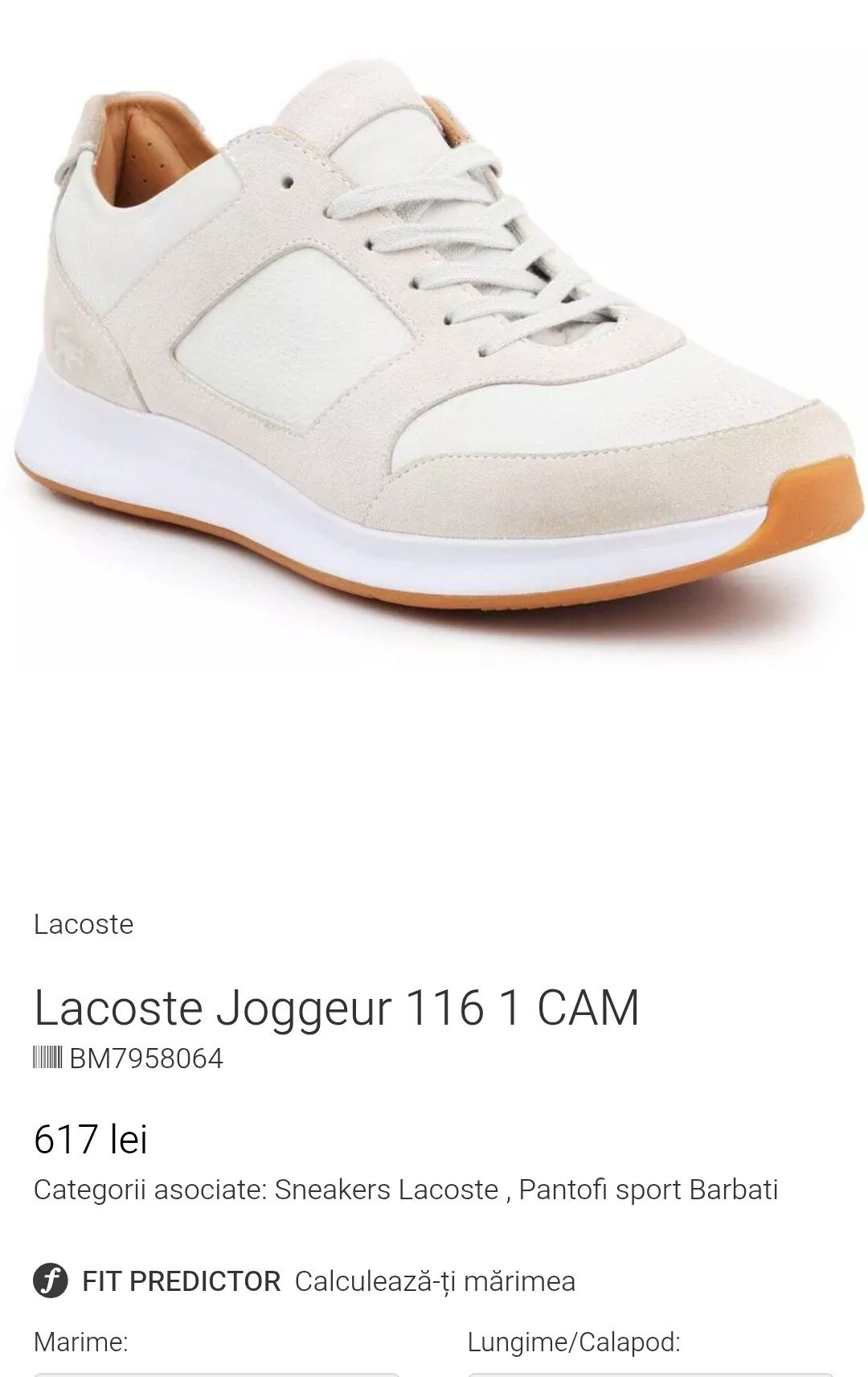 Lacoste Joggeur 116 pantofi sport adidași bărbați încălțăminte 46 (11)