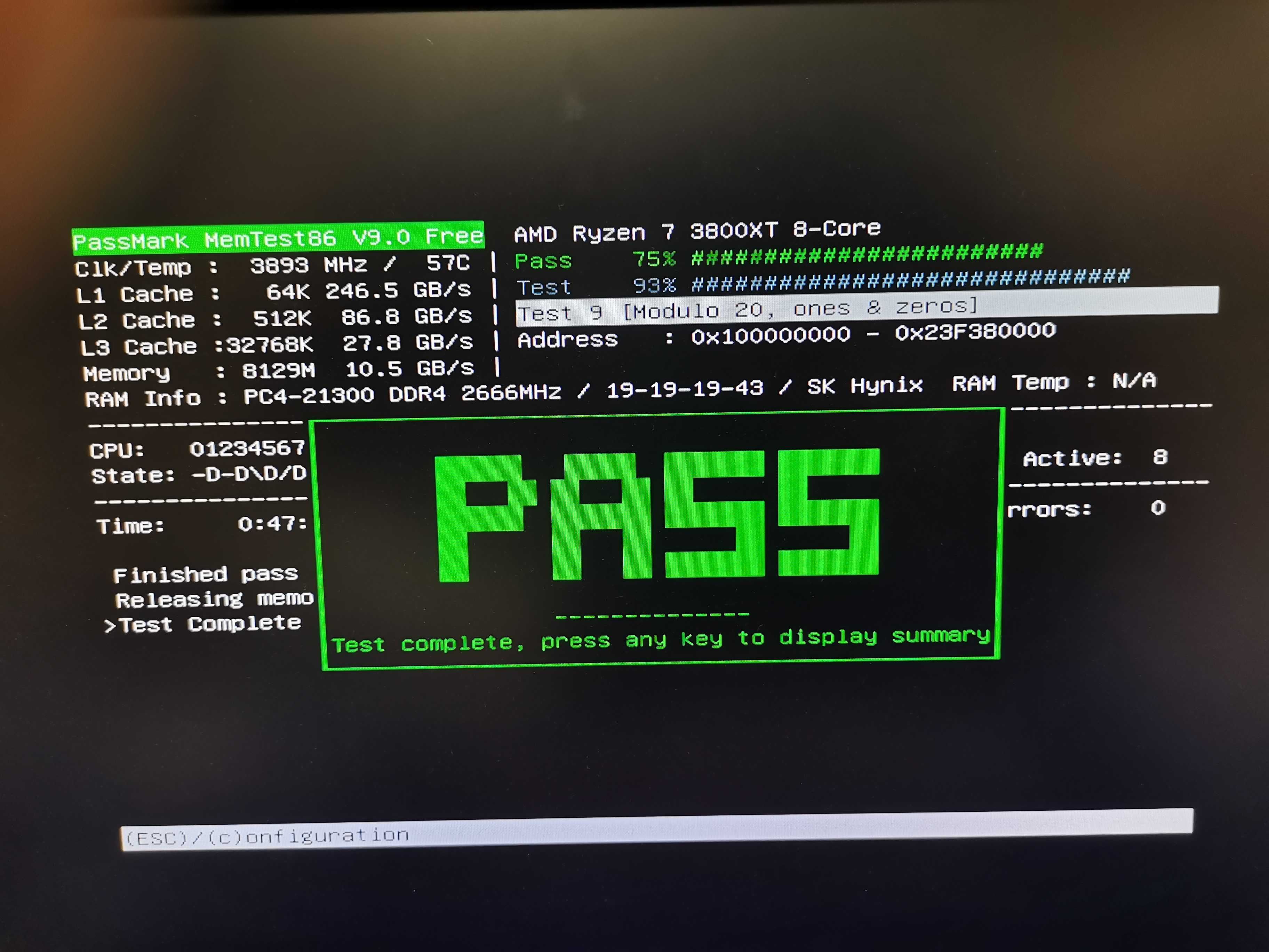 DDR4 рам памет за компютър Hynix 8GB 2666MHz