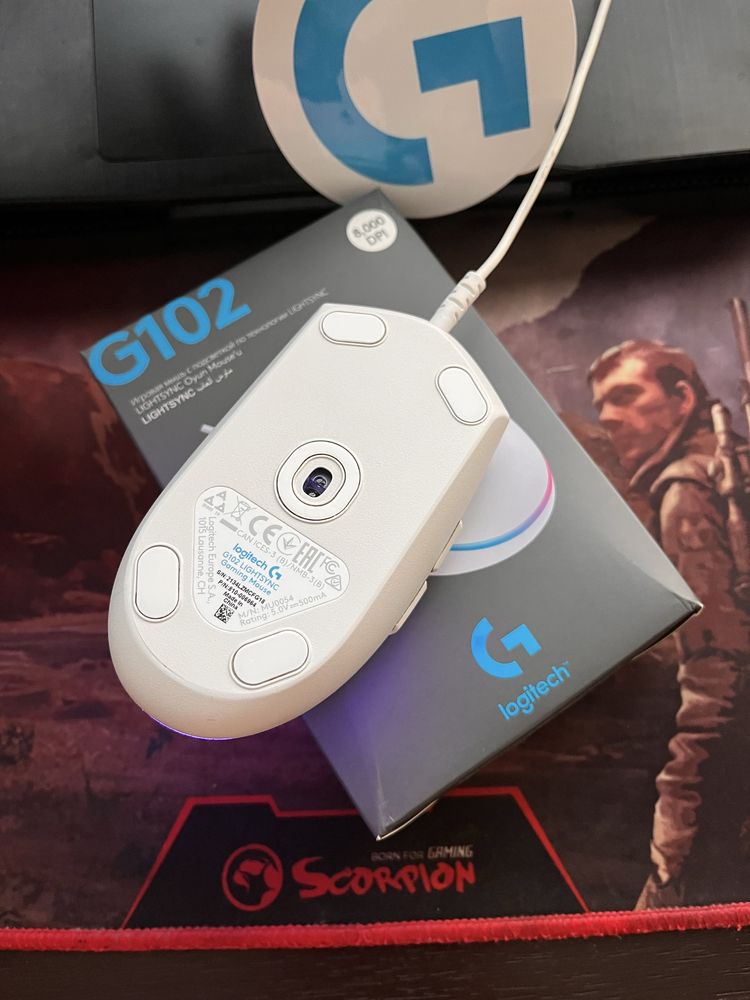 Мишка Logitech G102