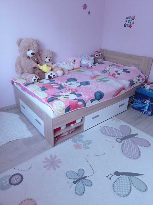 Легло 120/200 с двулицев матрак