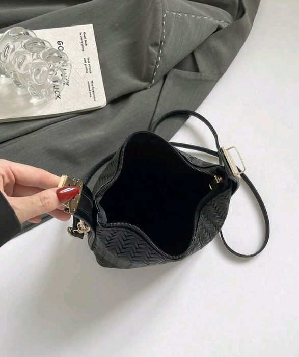 shein нова малка черна чанта