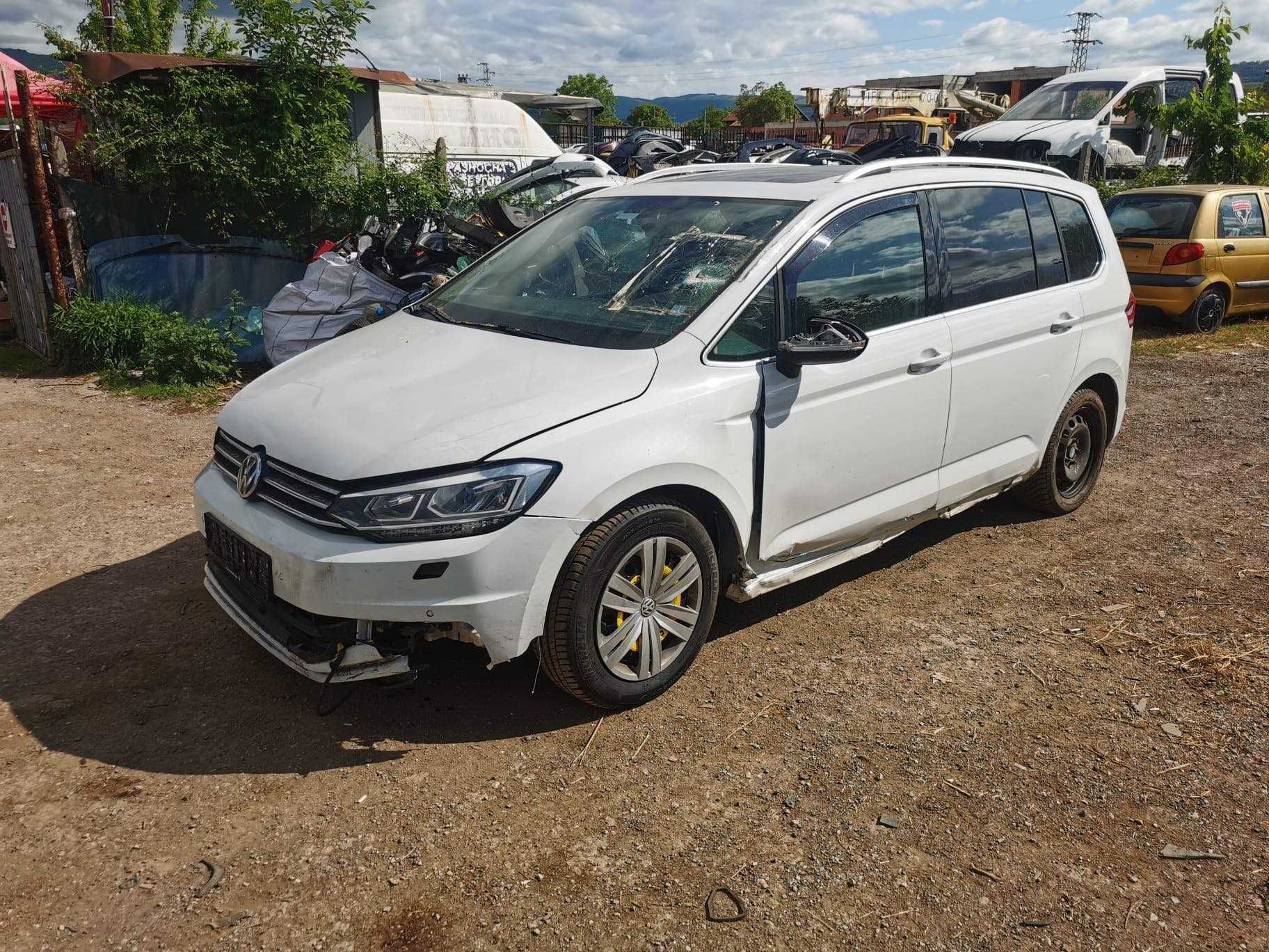 НА ЧАСТИ! VW Volkswagen Touran 2.0 TDI DSG 150 кс. 2017г. 5T1 Панорама