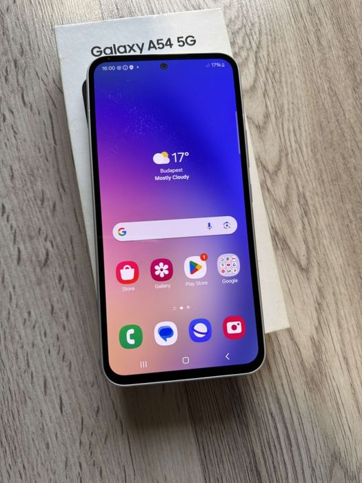 Vand Sau Schimb Samsung Galaxy A54 5G White 128Gb Dual Sim Nou !!