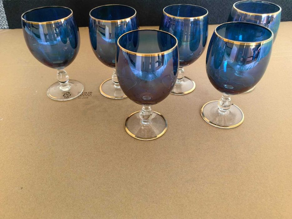 Pahare de cristal - pentru vin, apa. NOU.