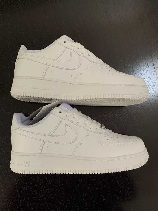 *IEFTIN* Nike Air Force 1 Low Triple White - verificare colet