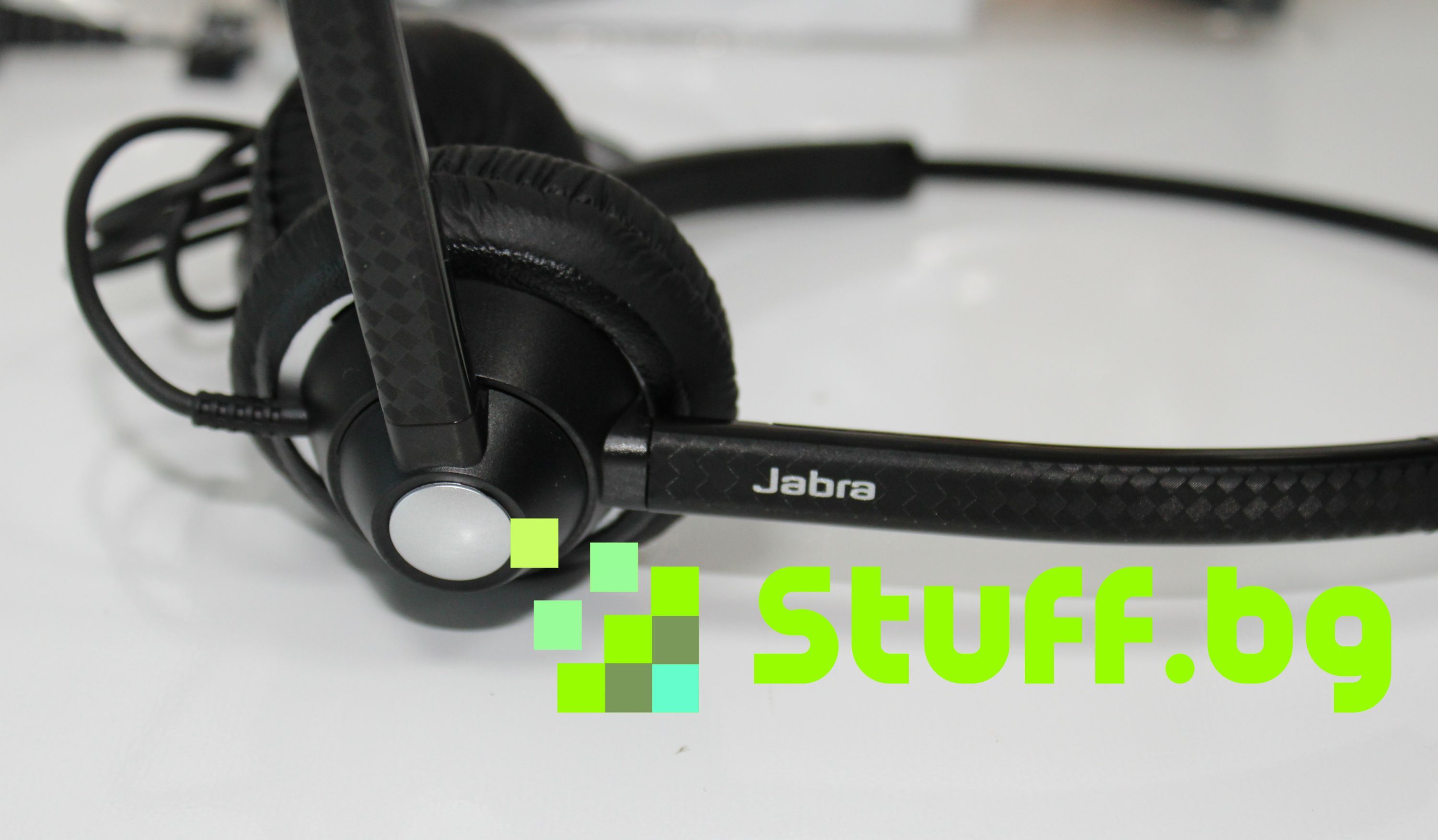 Слушалки Jabra Biz 1900 Duo QD