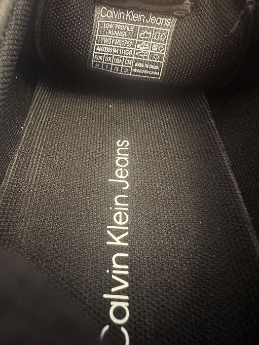 Adidasi calvin klein noi originali din piele