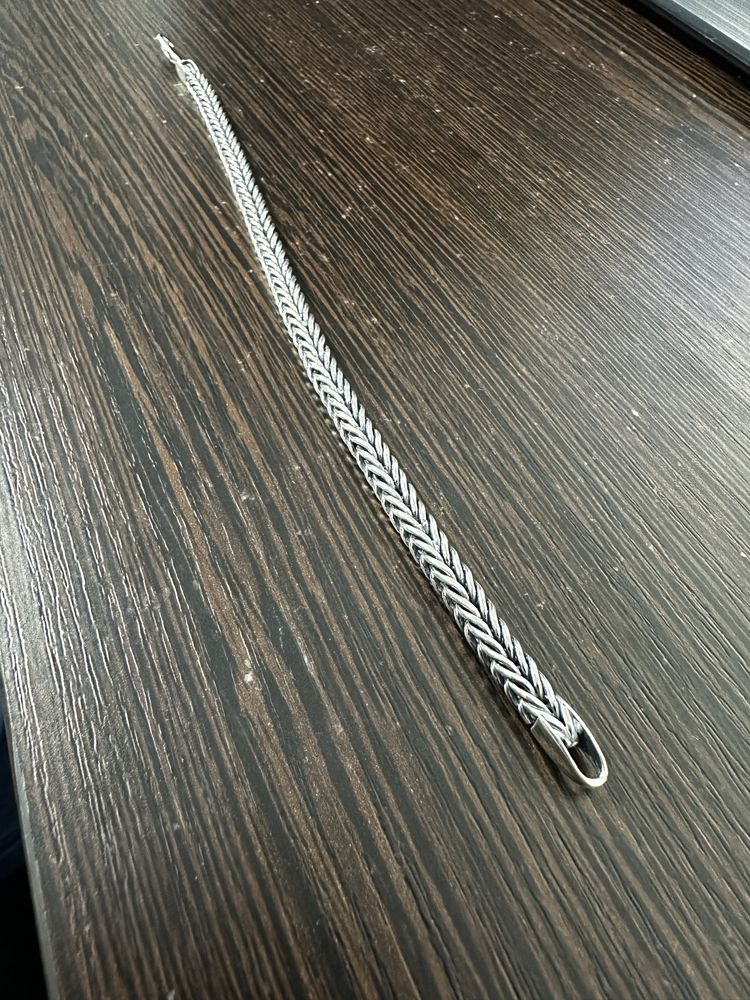 Серебрянный браслет. Новый