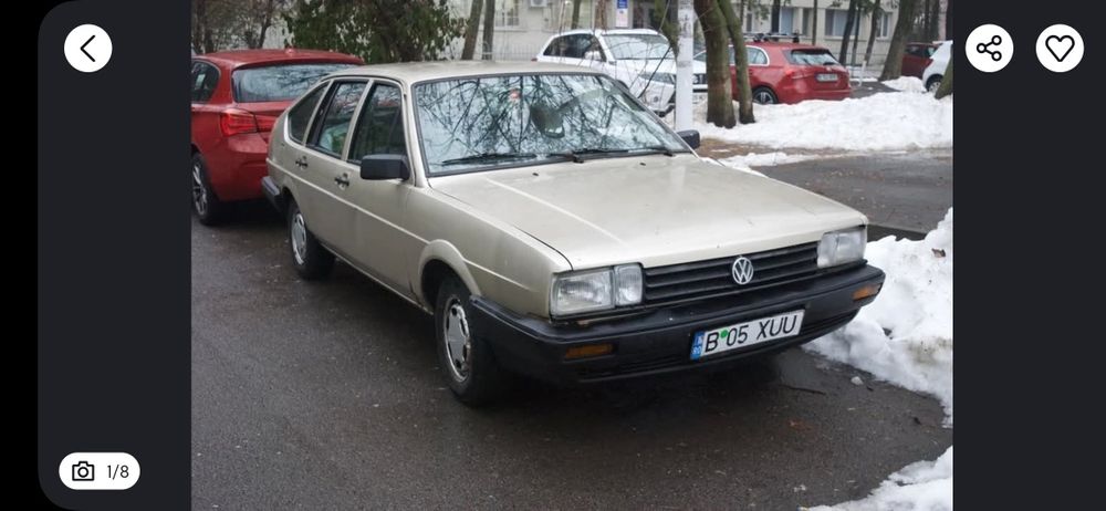 Volkswagen Passat B2 1987 1.6 diesel