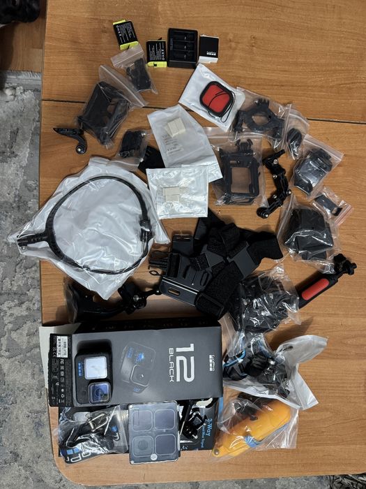 GoPro 12 black + Крепления